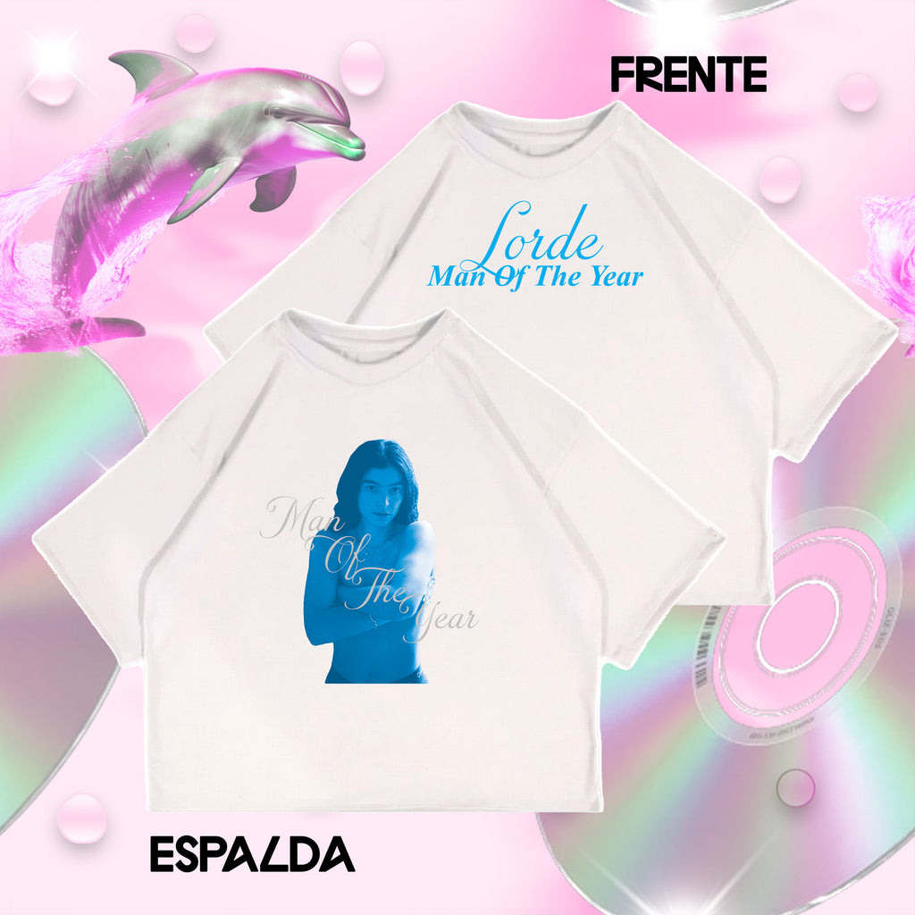 Lorde - Man of the Year - Playera Boxy Fit