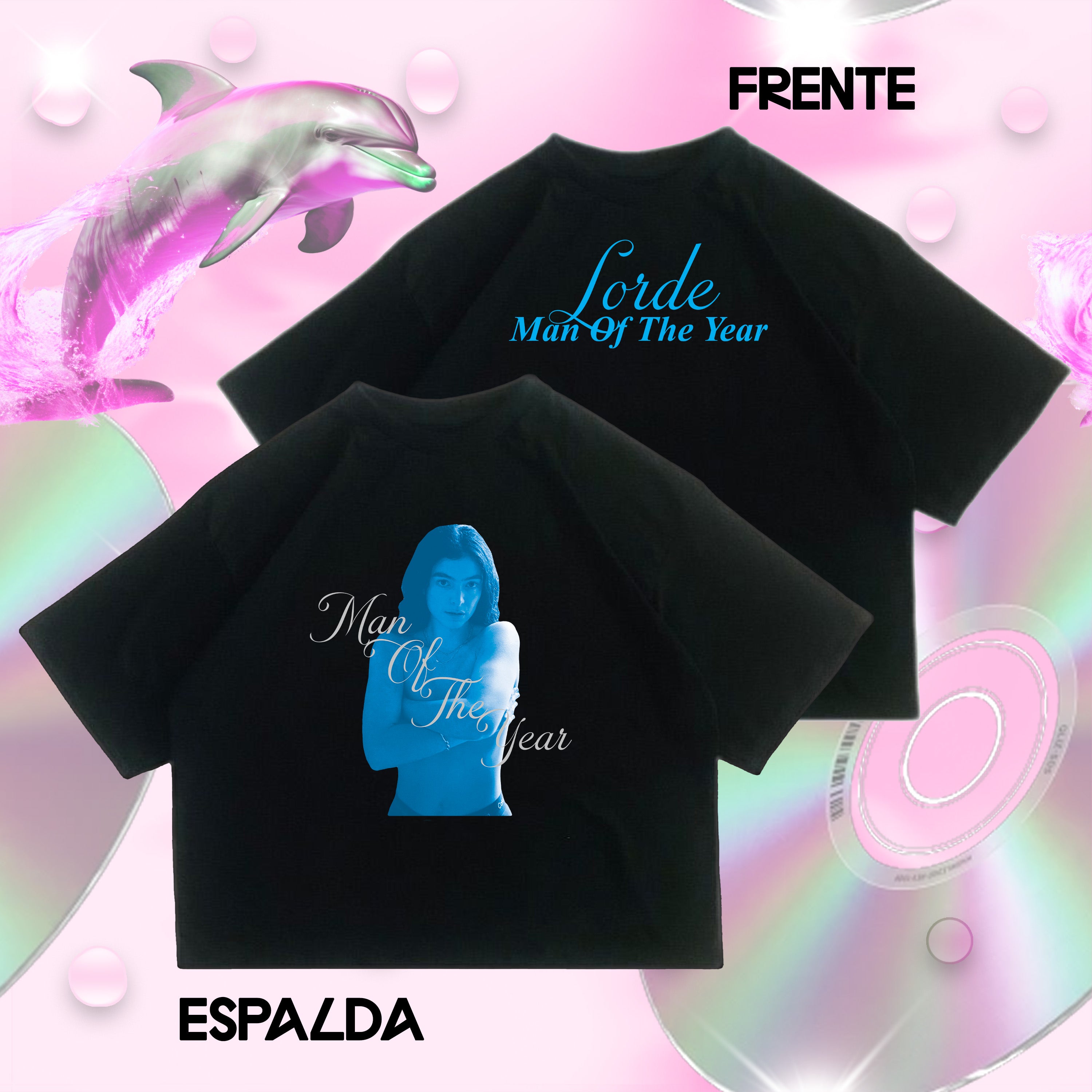 Lorde - Man of the Year - Playera Boxy Fit