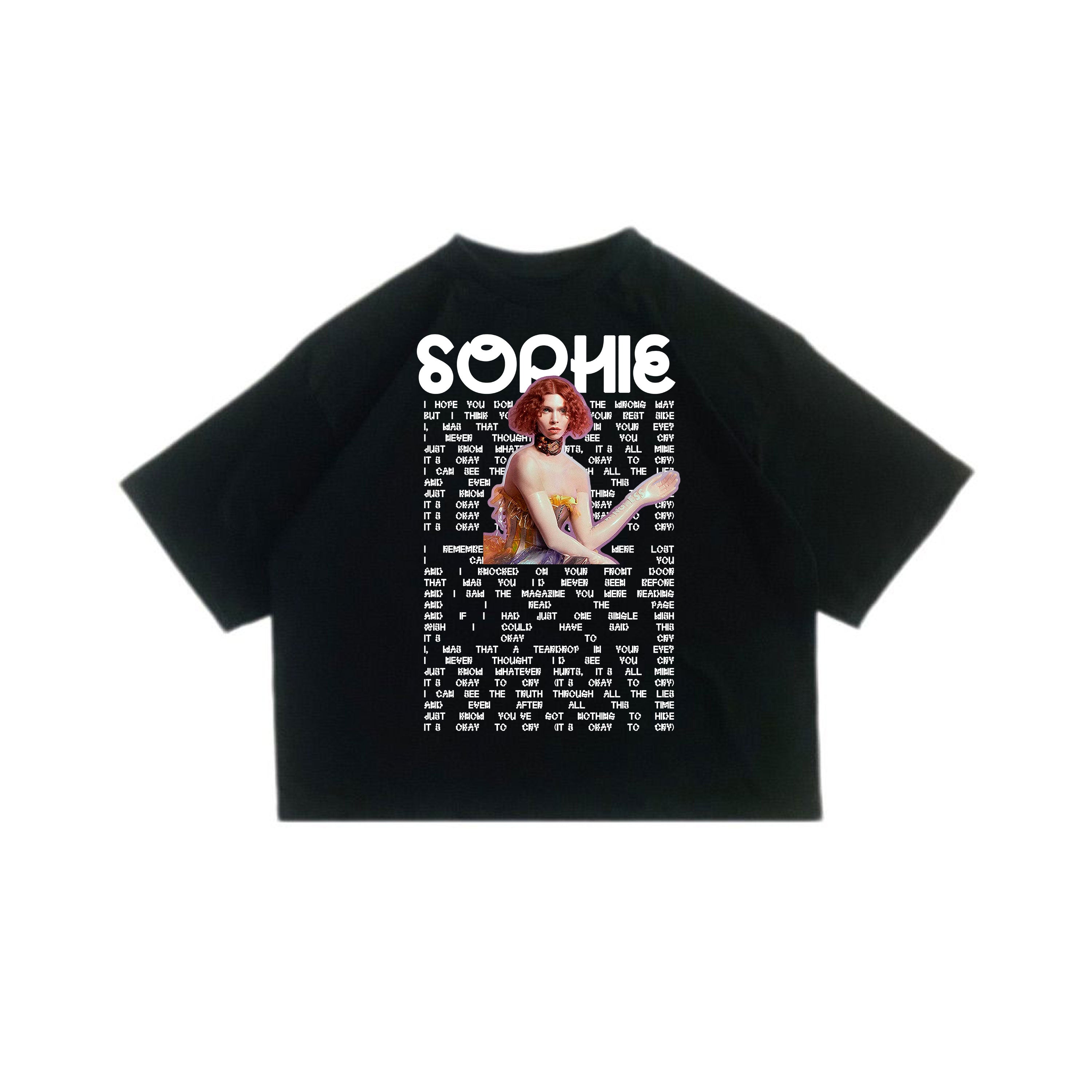 SOPHIE It's ok to cry - Playera Boxy Fit