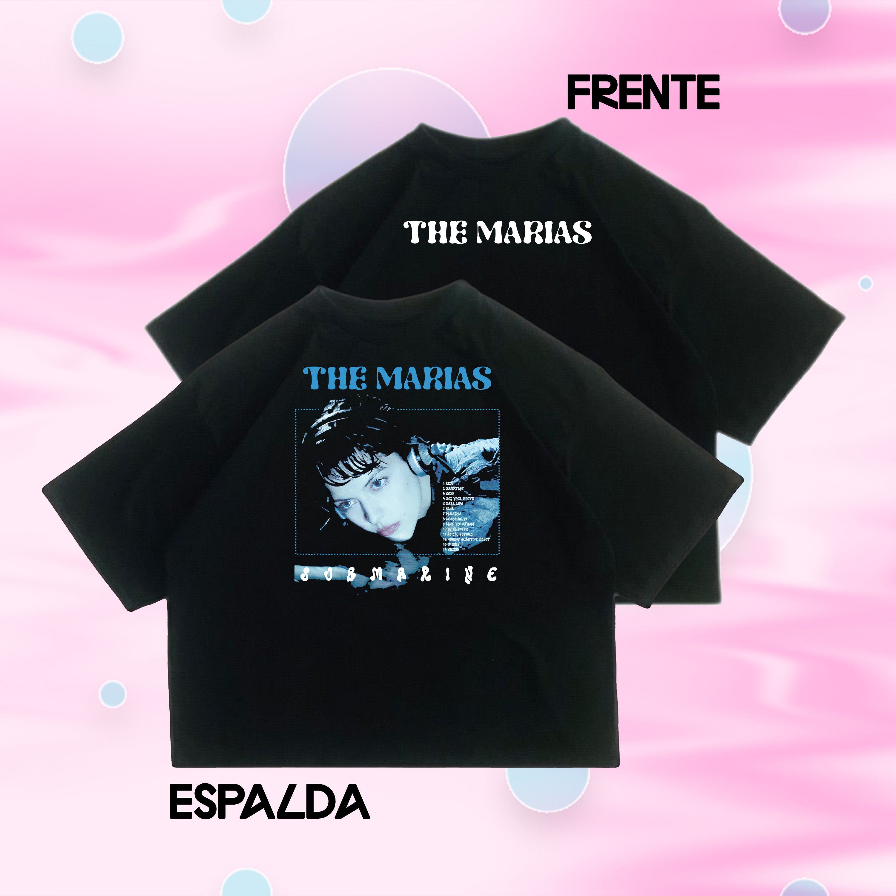 The Marias - Submarine - Playera Boxy Fit